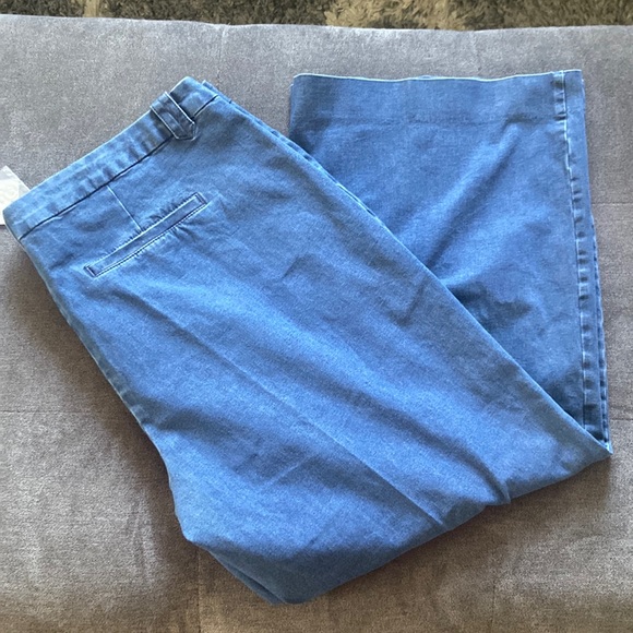 Isaac Mizrahi True Denim Wide Leg Jeans - Picture 4 of 8